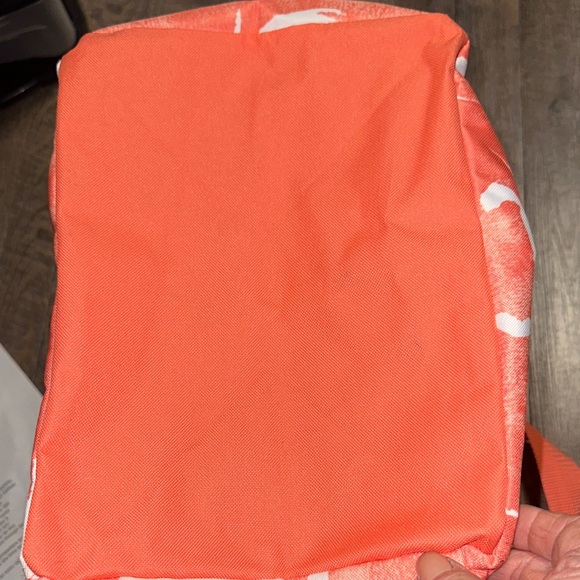 Thirty-One Orange Tote with White Crab Design - Picture 6 of 6